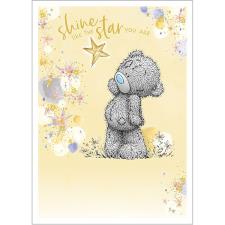 Birthday Star Me to You Bear Birthday Card Image Preview